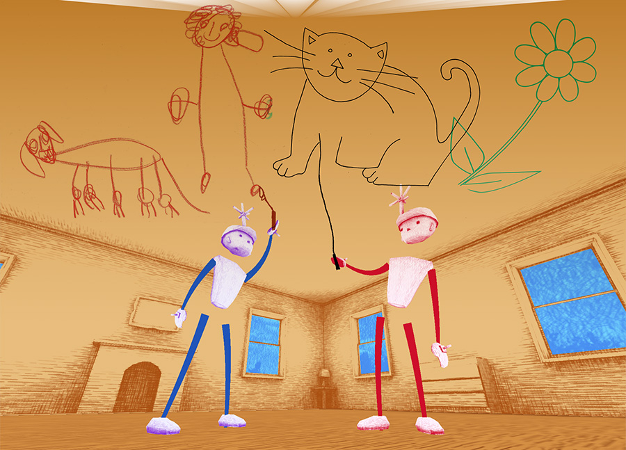 OptiTrack VR Tracking Powers Interactive 3D Mural in ‘VR Village’ at SIGGRAPH 2015